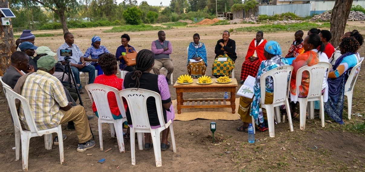 Community dialogue session